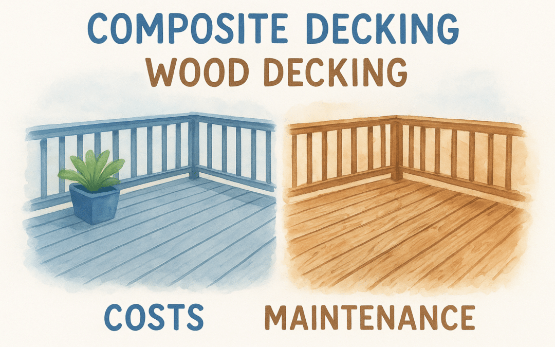 Composite Decking vs Wood Decking: Costs Pros & Maintenance