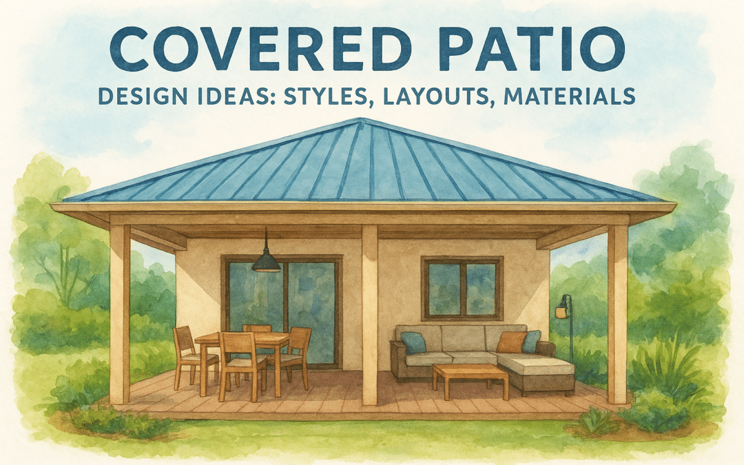 Covered Patio Design Ideas: Styles, Layouts, Materials