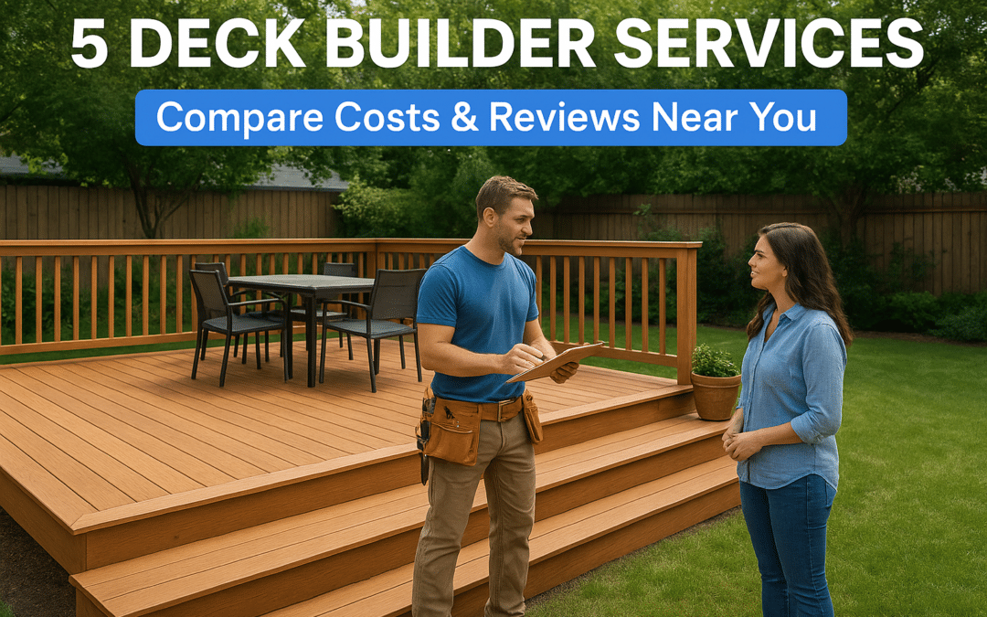 5 Deck Builder Services: Compare Costs & Reviews Near You