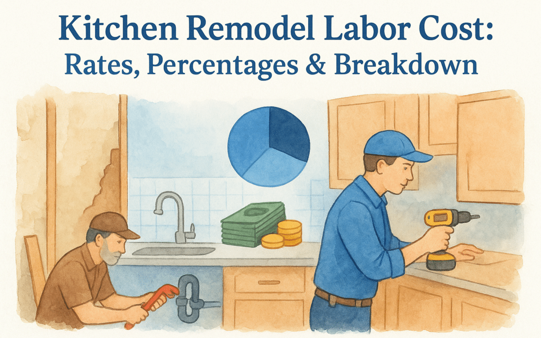 Kitchen Remodel Labor Cost: Rates, Percentages & Breakdown