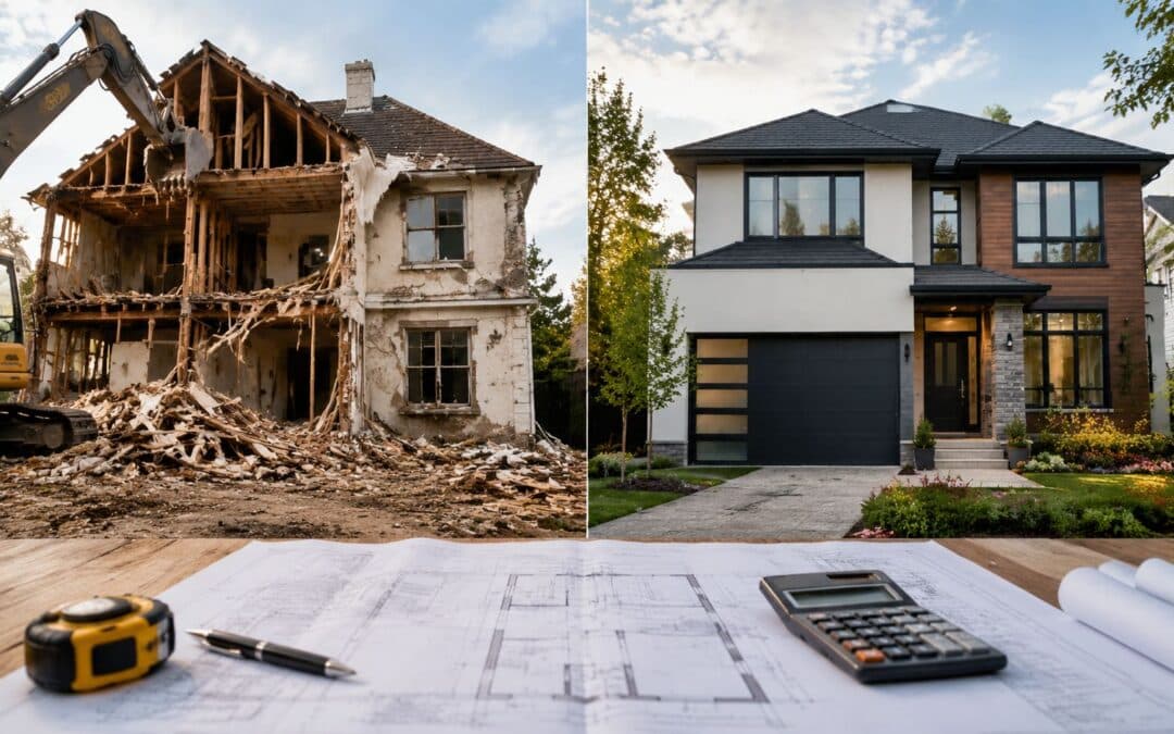 How Much to Tear Down House and Rebuild: 2026 Costs
