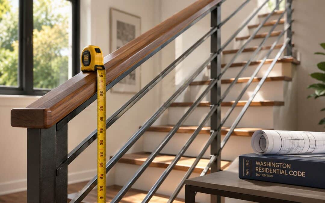 Washington Stair Railing Code Requirements: 2026 Guide